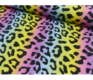 Jersey - Leo Muster ombre neon